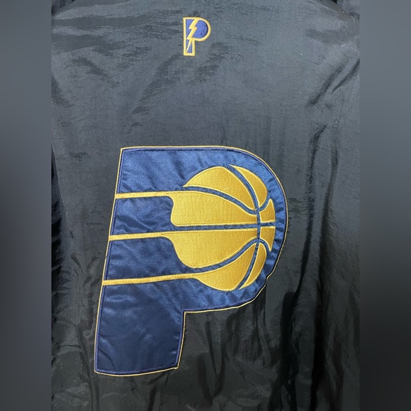 Vintage Collectors Pacers Reversible Pro Player Puffer Jacket Large NWOT - Picture 5 of 12